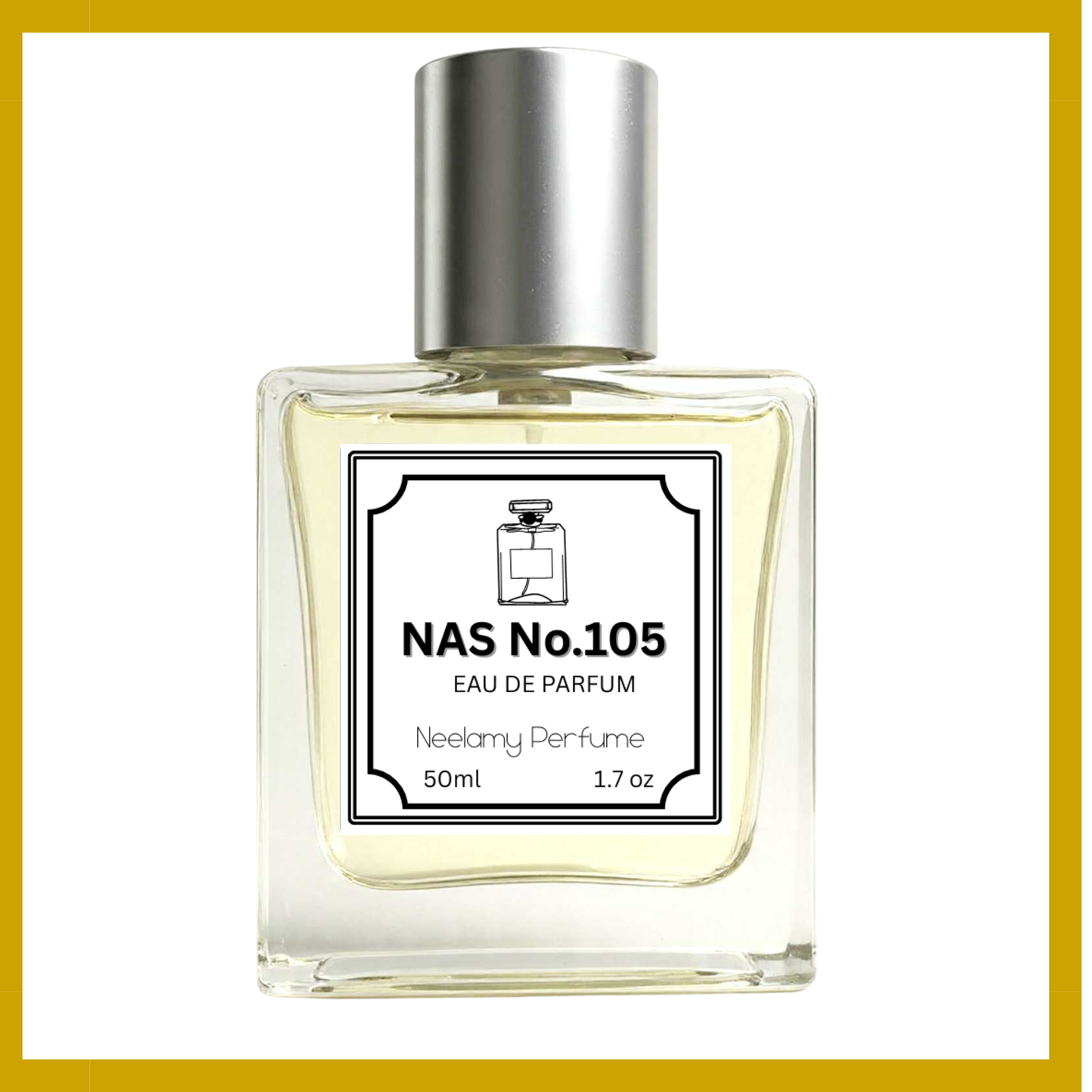 NAS No.105 Impression of Tuscan Leather Perfume for Women and Men EDP Spray 50ml.